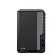 Serveris „Synology DS225+“ 2 skyrių NAS stacionarus diskas „Intel® Celeron® J4125“ 2GB DDR4 „Synology DSM Juodas“ – tik „Synology“ kietasis diskas