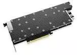 Alphacool ES 1-Slot GPU Wasserkühler für Nvidia H200 141GB, 2x G1/4" - juodas/carbon