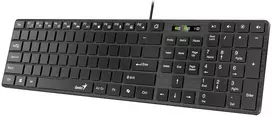 Klaviatūra Genius Klaviatūra Slimstar K500 Education Bez liter su laidu USB juoda