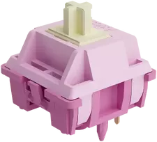 Klaviatūra Akko V3 Creamy Violetinė Pro, mechaniniai, 5-Pin, tactile MX-Stem, 30g – 45 vnt