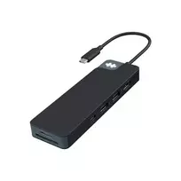 Targus „Hyper HyperDrive Flex“ 8 prievadų USB-C šakotuvas, Juodas | HD4102BKGL | HDMI jungtys kiekis: 1