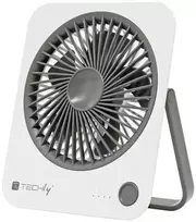 „Techly Fan Mini“ belaidis stalo ventiliatorius su stovu, 4 režimais