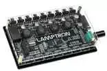 Lamptron CY816 Steuergerät für korpuso ventiliatorius und ARGB – juodos spalvos