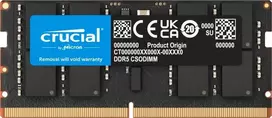 Nešiojamo kompiuterio atmintis Crucial Nešiojamojo kompiuterio atmintis DDR5 CSODIMM 32GB (1*32GB)/6400 CL52