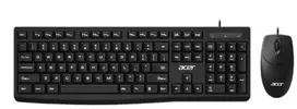 Acer OAK040 Klaviatūra su laidu + Pelė USB / ENG