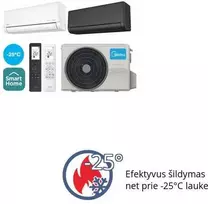 Kondicionierius Šilumos siurblys Midea EZ 2.6/2.9 kW