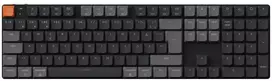 Klaviatūra Keychron K5v2 RGB Aliuminio Hot Swap QMK Keychron Low Profile 2.0 Raudona