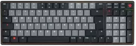 Klaviatūra Cherry KW 550 MX LP TKL išdėstymas DE Juodas