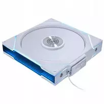 Lian Li UNI FAN TL Wireless korpuso ventiliatorius, ARGB, PWM – Reverse Blade, 140mm, baltos spalvos