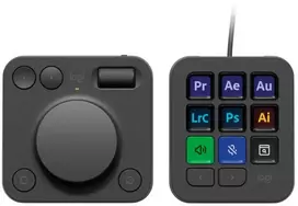„Logitech MX Creative“ konsolė, grafito spalvos