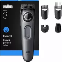 Barzdaskutė Braun Series 3 partatrimmeri, BT3560, Harmaa