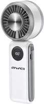 Rankinis ventiliatorius AWEI F39 Fast Ice baltos spalvos