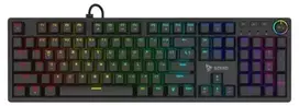 Savio STYX Outemu Mėlyna, Hot Swap, RGB klaviatūra Gaming
