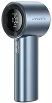Rankinis ventiliatorius AWEI F38 MINI mėlynos spalvos