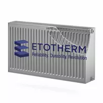 ETOTHERM plieno radiatorius T33xH600xL900 K šoninio pajungimo (360116)
