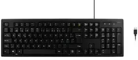 Klaviatūra Deltaco TB-626-C, viso dydžio (100 %), laidinis, USB, membraninis, QWERTY, juodas