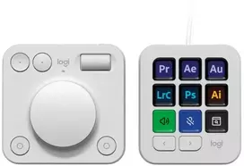 Klaviatūra Logitech - MX Creative Console - Pale Pilkas
