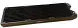 „Alphacool Phobya R27-S360“ radiatorius, 360 mm radiatorius, 18 FPI, varinės plokštelės, 2x G1/4 colių jungtys – juodos spalvos