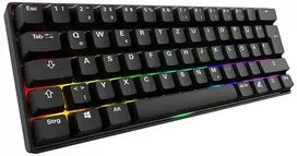 Sharkoon SKILLER SGK50 S4 Gen2 PBT, Gaming-klaviatūra - juodas, DE-išdėstymas, Gateron G Pro 3.0 Geltona