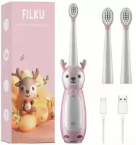 Dantų šepetėlis SONIC TOOTHBRUSH FOR VAIKIŠKAS ELECTRIC 3 MODES Rožinis 2-9 YEARS