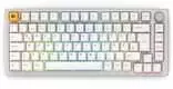 Glorious GMMK Pro Gaming-klaviatūra, 75% - baltas, ISO, Pre-Built
