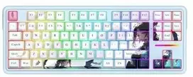 Klaviatūra žaidimams Redragon Antonium PRO K728AK-RGB-PRO Redragon Linear Switches belaidė mechaninė su pašvietimu mėlyna