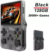 Retro žaidimų konsolė R36S arba 3,5 colio IPS ekranas ir 2000 žaidimų