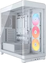 „Corsair FRAME 4500X RS-R ARGB“ korpusas, „Mid-Tower“, E-ATX, grūdintas stiklas – Baltas