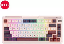 Klaviatūra Royal Kludge KZZI K75 Lite (Nezuko Violetinė)