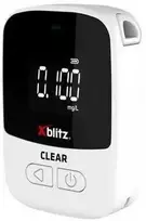 Alkotesteris XBLITZ ELECTROCHEMICAL BREATHALYZER CLEAR
