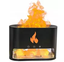 Drėkintuvas Flame Humidifier su Himalajų druskos akmenimis Happy People AN 25/35