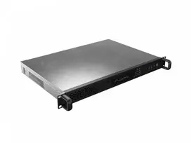 Lanberg Rackmount serveris chassis ITX 300/10 19"/1U | SC01-3001-10B | Juodas