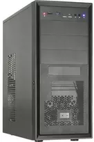 Inter-Tech IT-8862 Plaid, Tower-case - juodas, Abschliebar