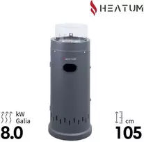 Dujinis šildytuvas Heatum SHORT