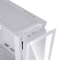 EVOLVEO Ptero Q2G, ATX korpusas, 4 ARGB ventiliatoriai, priekinis ir šoninis stiklinis skydelis, baltas