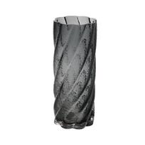 Vaza Home4you Lauro, 25 cm, pilka sp.