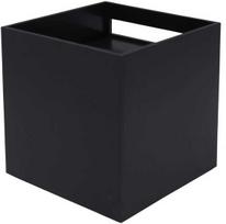 Sieninis lauko šviestuvas LED Line Lite Cube, 3W, LED, IP65, juoda sp., 10 cm x 10 cm