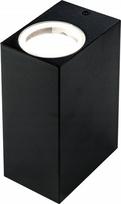 Sieninis lauko šviestuvas Ecolight EC79085, 35W, GU10, IP44, juoda sp., 6.8 cm x 15 cm