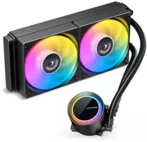 Jonsbo TG-240 AiO Cooler, ARGB – 240mm, juodas