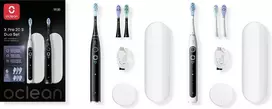 Dantų šepetėlis Oclean X Pro 20 S Duo Set sähköhammasharjat kahdelle, valkoinen ja musta