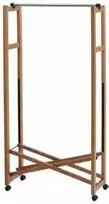 Arredamenti Italia ARREDAMENTI GIULIUS Giulius drabužių kabykla - 78 x 31 cm, ruda