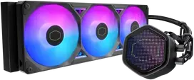 „Cooler Master“ „CoolerMaster WAK MasterLiquid 360 Atmos II Pixel LCD“ monitorius