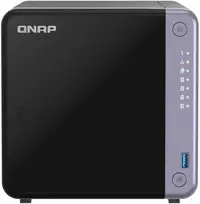 Serveris QNAP TS-432X-4G NAS 4 lizdų 0/4 HDD/SSD, 2x 2.5G Ethernet, 1x 10G SFP+, 4GB RAM