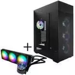 InWin Modfree Deluxe Big-Tower Tempered Glass + InWin NR36 ARGB AiO Wasserkühlung - 360mm