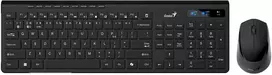 Genius SlimStar 8230 COPILOT Rinkinys Klaviatūra su pele belaidė CZ/SK, juoda