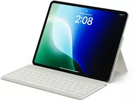 Klaviatūra Wireless keyobard with stand for smartphone/tablet QWERTY Satechi Onthego sand