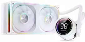 Jonsbo TH-240 AiO Vanduo Cooling, ARGB, Segment Ekranas – 240mm, Baltas