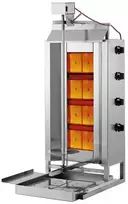 Dujinė orkaitė kebabui ir giroskopui su terminiu dangteliu Profi Line - Hendi 226001