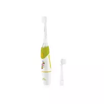 ETA Dantų šepetėlis | Sonetic ETA071090040 | Baterija operated | For kids | Šepetėlių skaičius galvutės įeina 2 | Number of teeth brushing modes 1 | Žalias/Baltas