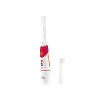 ETA Dantų šepetėlis | Sonetic ETA071090030 | Baterija operated | For kids | Šepetėlių skaičius galvutės įeina 2 | Number of teeth brushing modes 1 | Raudona/Baltas